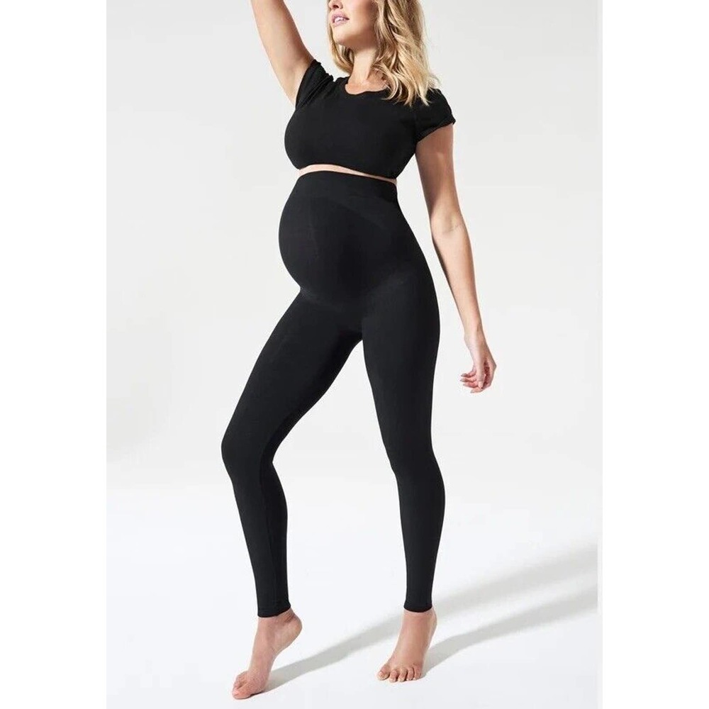 Blanqi Everyday Maternity Belly Support Legging Womens Size Small